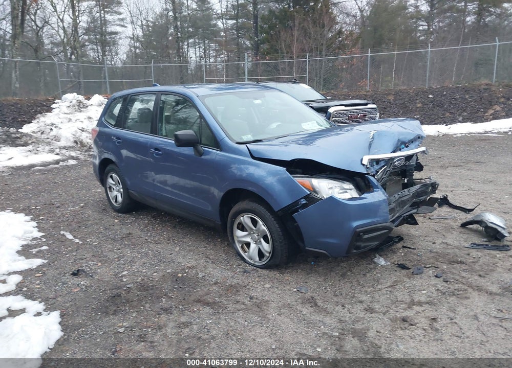 2018 SUBARU FORESTER 2.5I VIN: JF2SJAAC5JG511671
