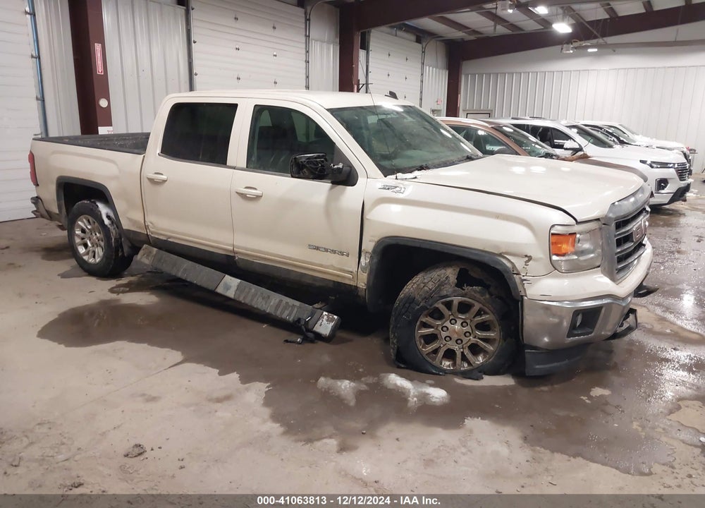 2014 GMC SIERRA 1500 SLE VIN: 3GTU2UECXEG318653
