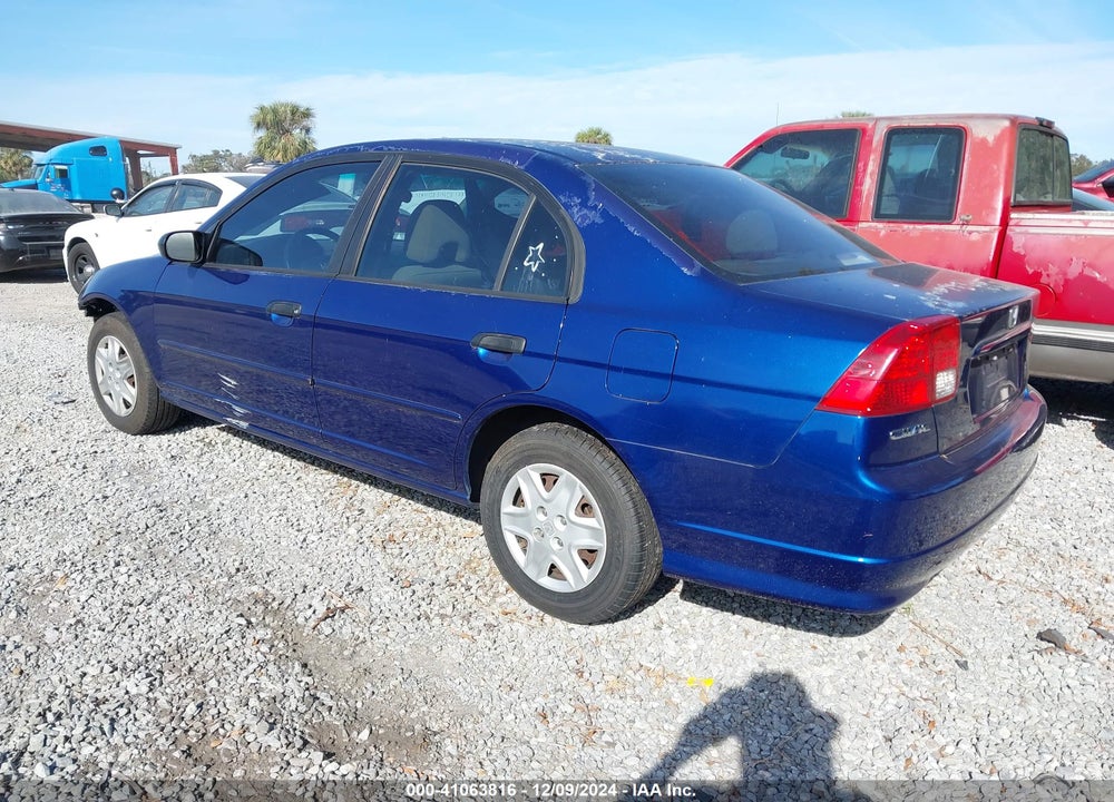 2004 HONDA CIVIC VP VIN: 2HGES16324H638311