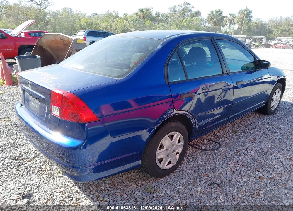 2004 HONDA CIVIC VP VIN: 2HGES16324H638311