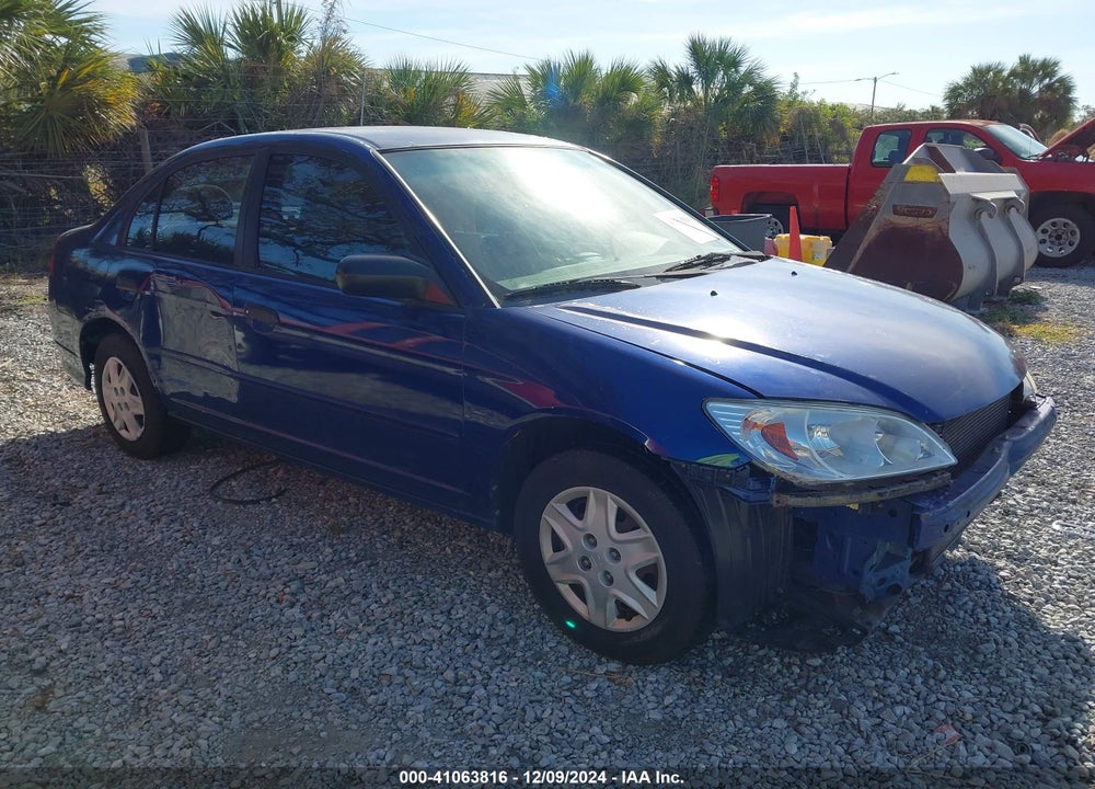 2004 HONDA CIVIC VP VIN: 2HGES16324H638311