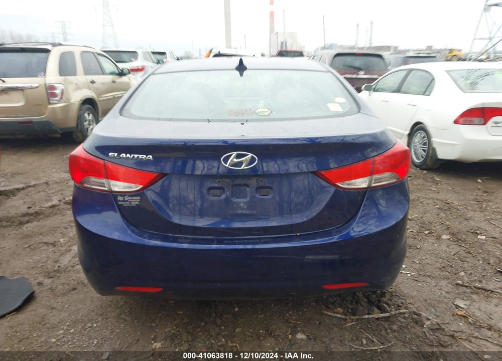 2013 HYUNDAI ELANTRA GLS VIN: 5NPDH4AE1DH159369