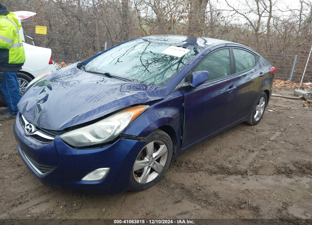 2013 HYUNDAI ELANTRA GLS VIN: 5NPDH4AE1DH159369