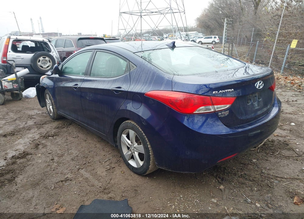 2013 HYUNDAI ELANTRA GLS VIN: 5NPDH4AE1DH159369