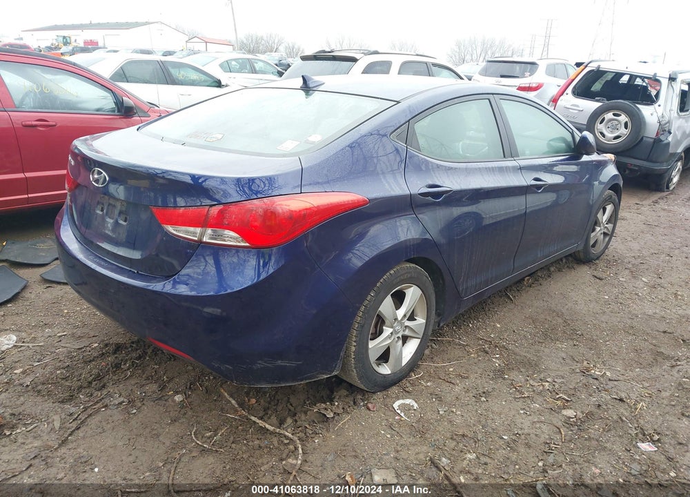 2013 HYUNDAI ELANTRA GLS VIN: 5NPDH4AE1DH159369