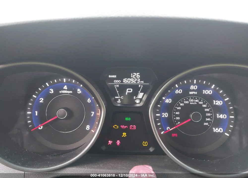2013 HYUNDAI ELANTRA GLS VIN: 5NPDH4AE1DH159369