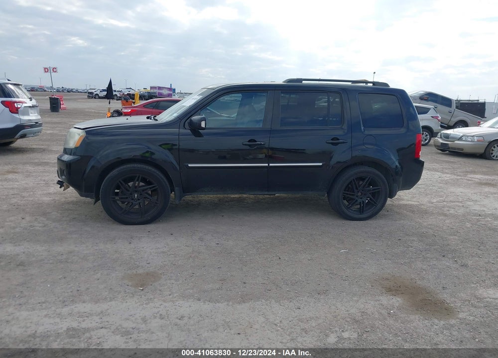 2011 HONDA PILOT TOURING VIN: 5FNYF4H96BB089363