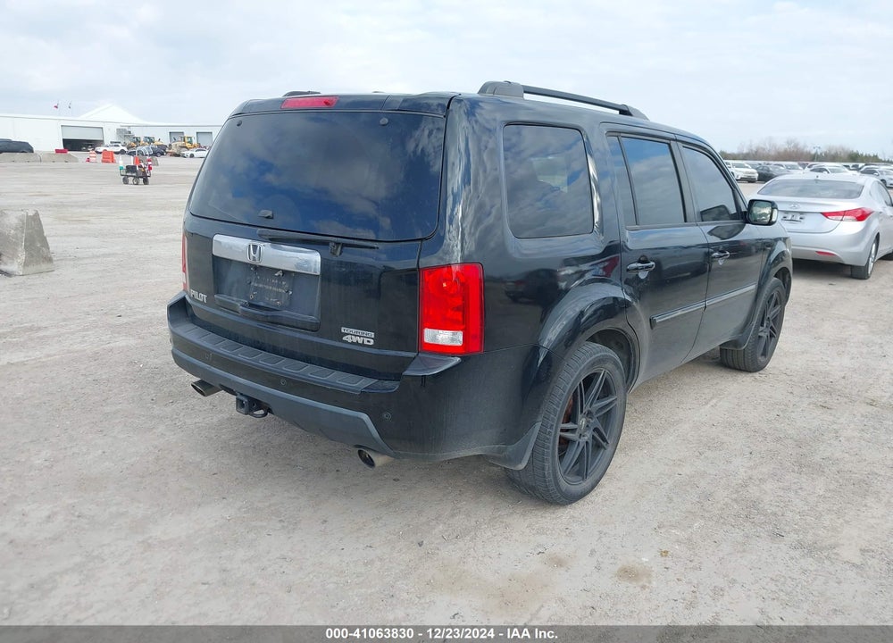 2011 HONDA PILOT TOURING VIN: 5FNYF4H96BB089363