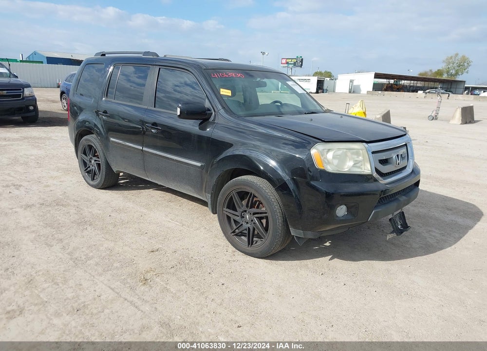 2011 HONDA PILOT TOURING VIN: 5FNYF4H96BB089363