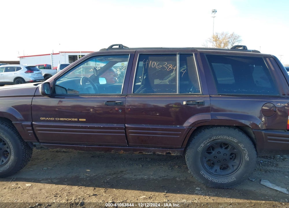 1996 JEEP GRAND CHEROKEE LIMITED VIN: 1J4GZ78S4TC154162