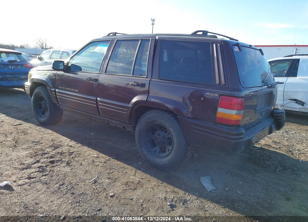 1996 JEEP GRAND CHEROKEE LIMITED VIN: 1J4GZ78S4TC154162