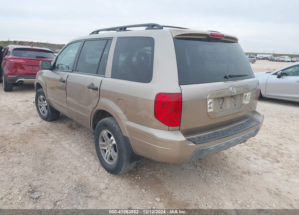 2004 HONDA PILOT EX-L VIN: 2HKYF18574H586325
