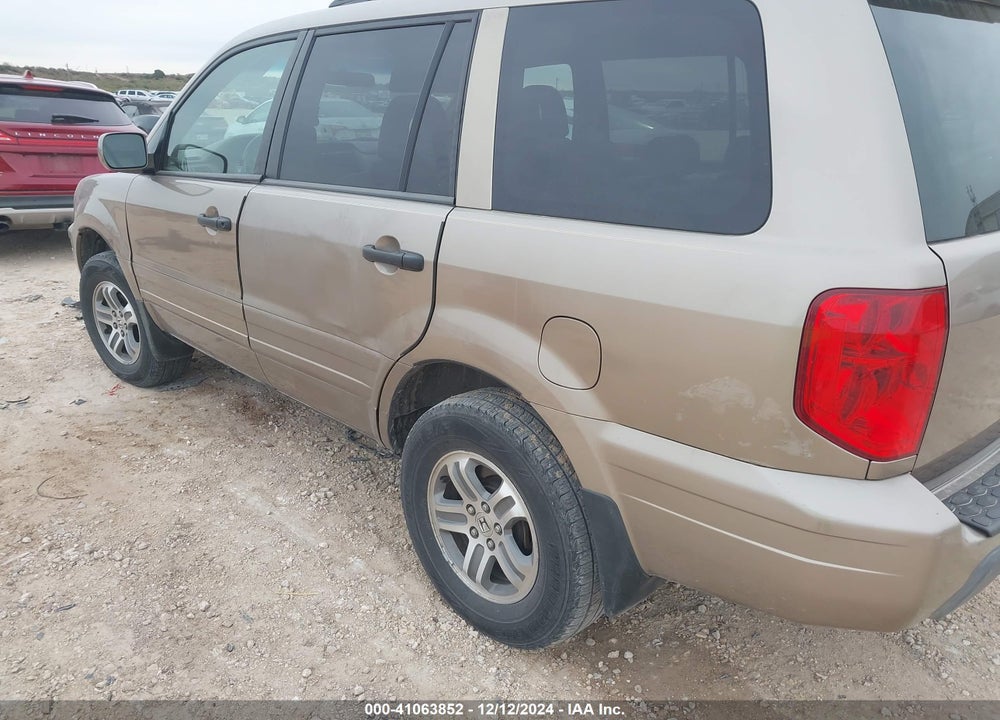 2004 HONDA PILOT EX-L VIN: 2HKYF18574H586325