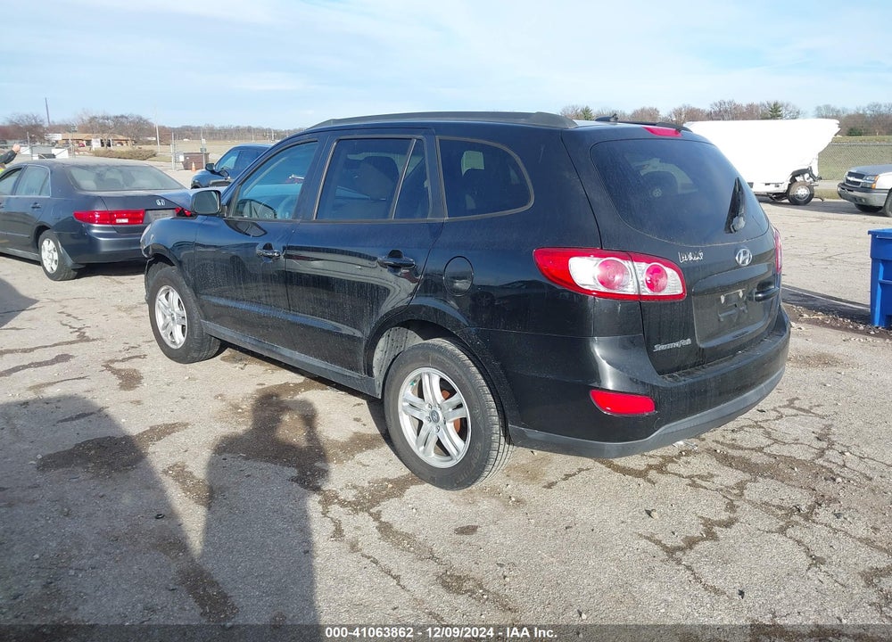 2012 HYUNDAI SANTA FE GLS VIN: 5XYZG3AB1CG113913