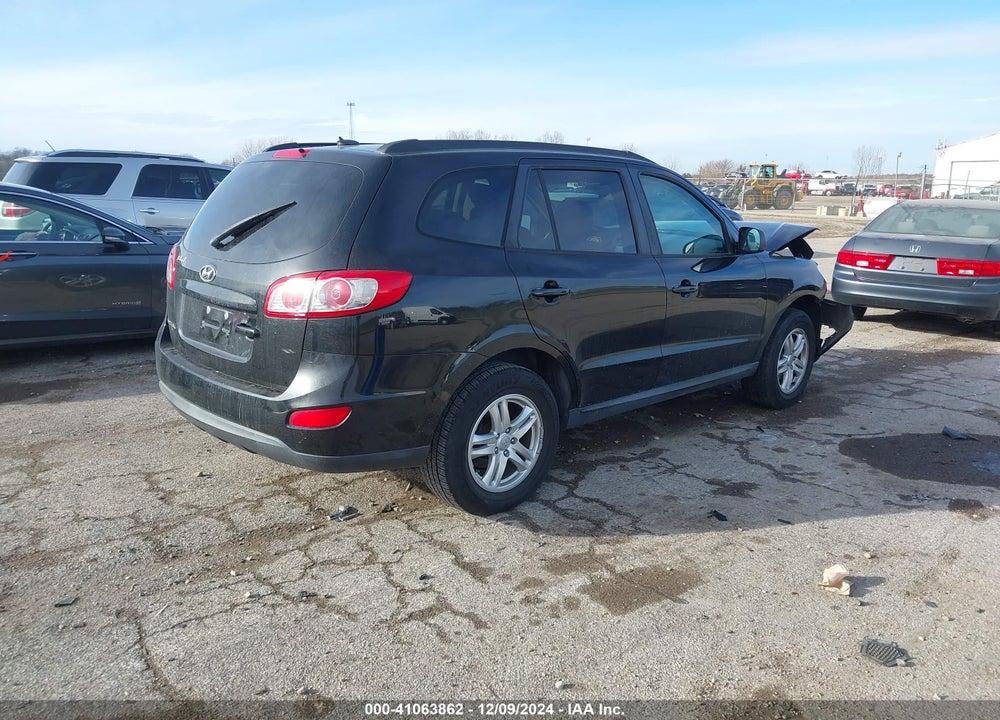 2012 HYUNDAI SANTA FE GLS VIN: 5XYZG3AB1CG113913