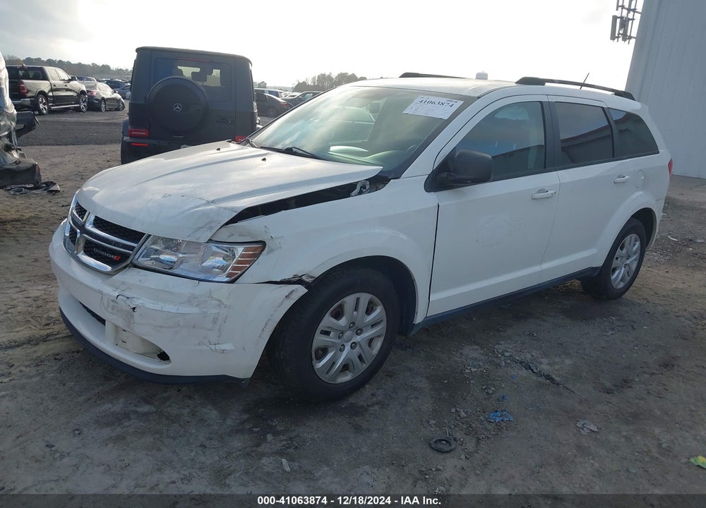 2018 DODGE JOURNEY SE VIN: 3C4PDCAB7JT357314