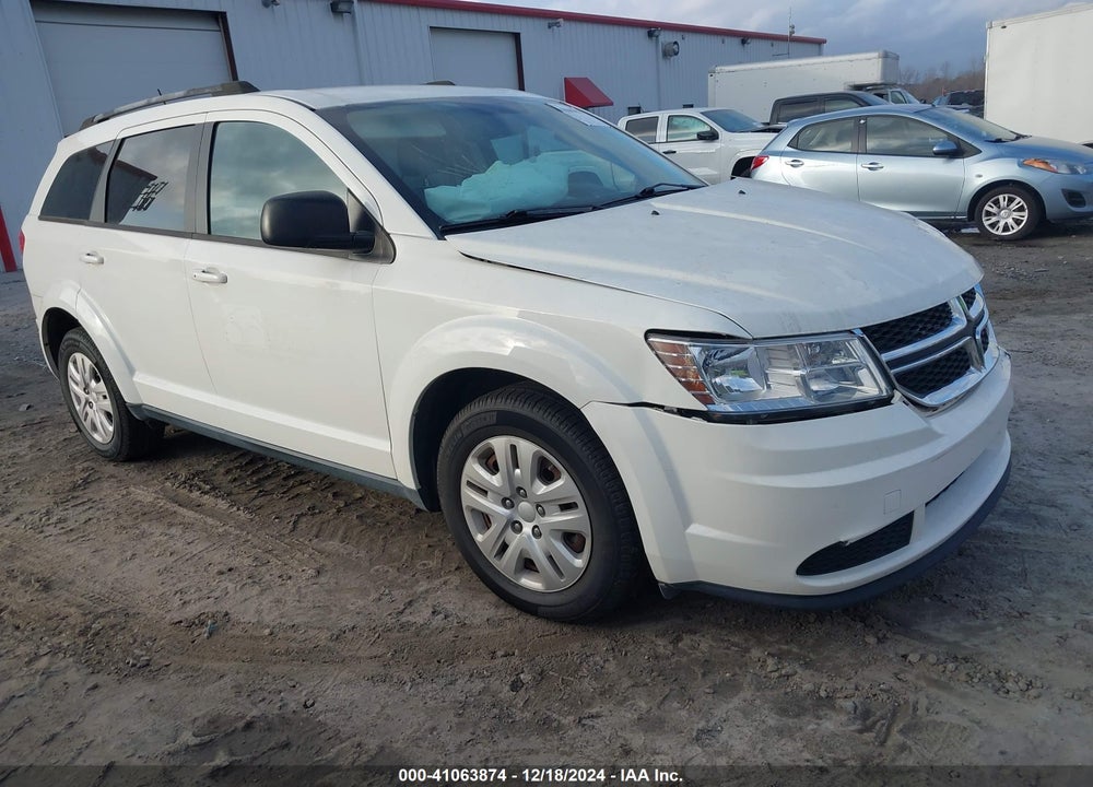 2018 DODGE JOURNEY SE VIN: 3C4PDCAB7JT357314