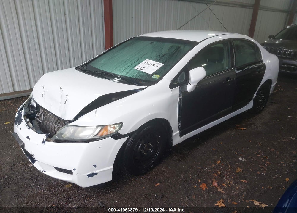 2009 HONDA CIVIC VP VIN: 2HGFA16349H512501