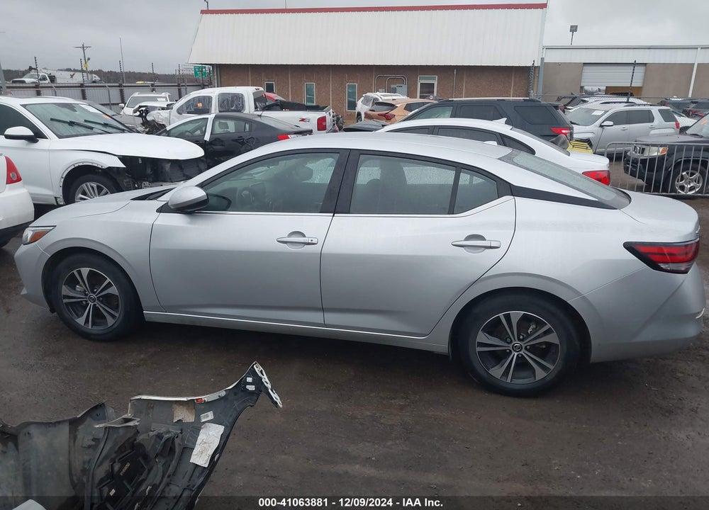 2022 NISSAN SENTRA VIN: 3N1AB8CV1NY319797