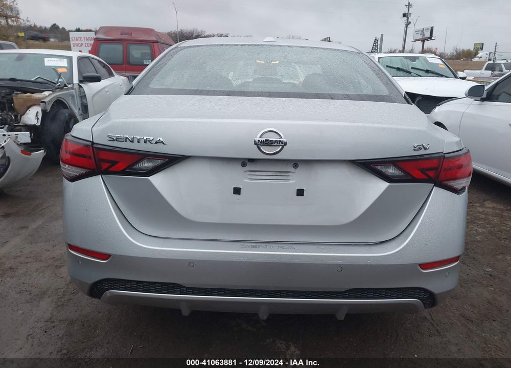 2022 NISSAN SENTRA VIN: 3N1AB8CV1NY319797