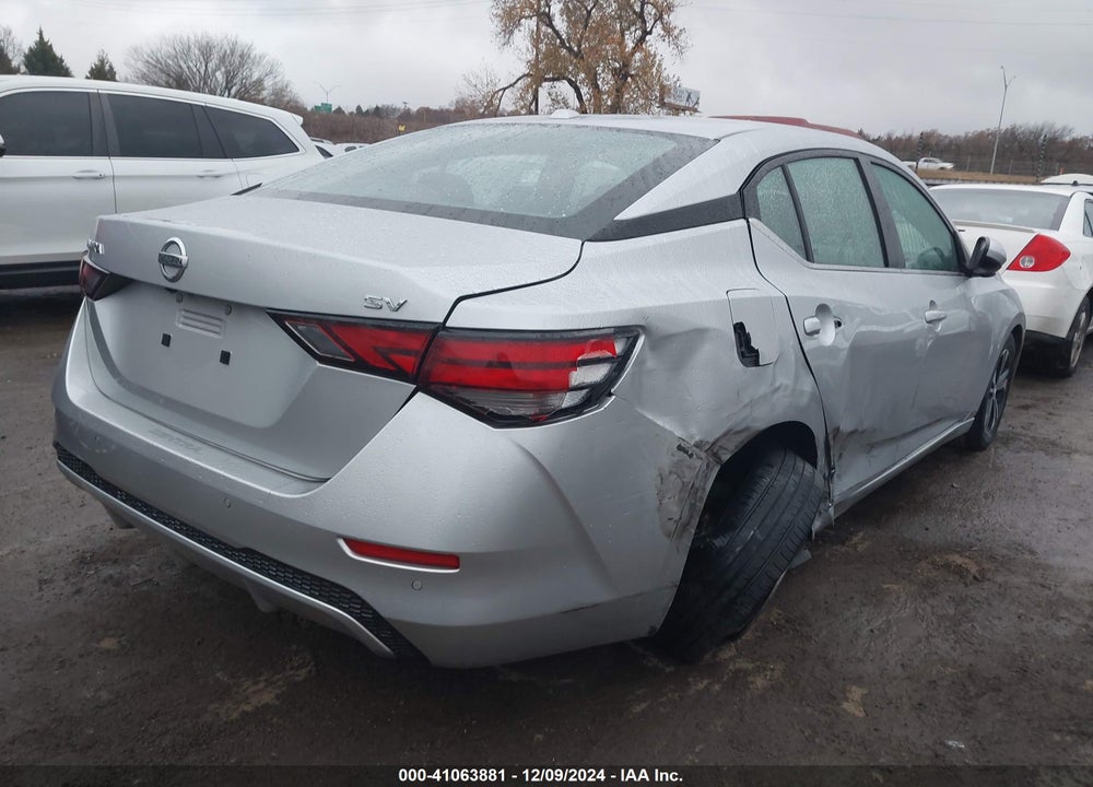2022 NISSAN SENTRA VIN: 3N1AB8CV1NY319797