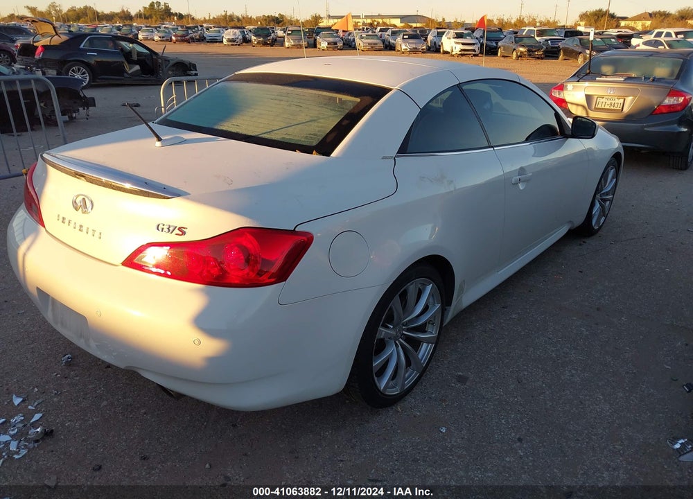 2010 INFINITI G37 VIN: JN1CV6FE6AM353649