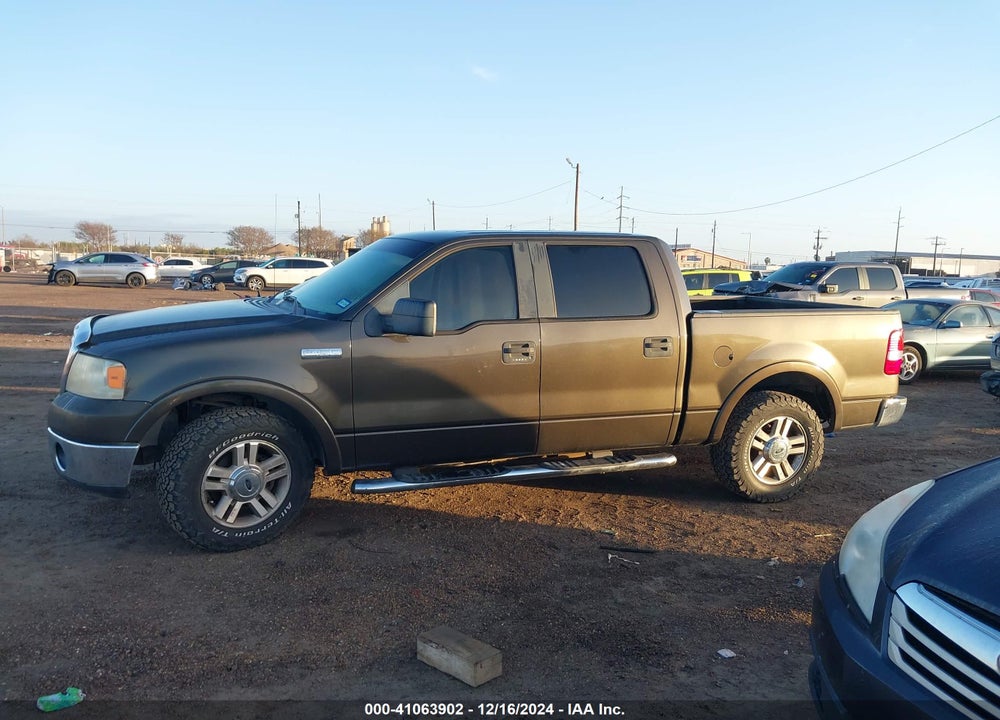 2008 FORD F-150 60TH ANNIVERSARY/FX2/KING RANCH/LARIAT/XLT VIN: 1FTPW12V98FA90141