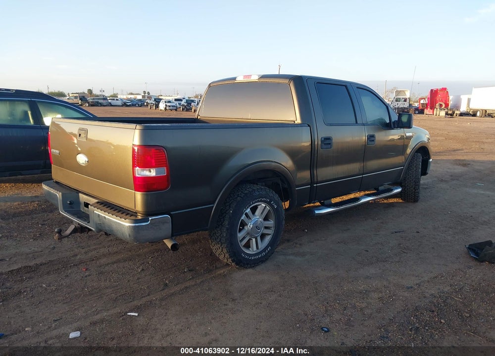 2008 FORD F-150 60TH ANNIVERSARY/FX2/KING RANCH/LARIAT/XLT VIN: 1FTPW12V98FA90141