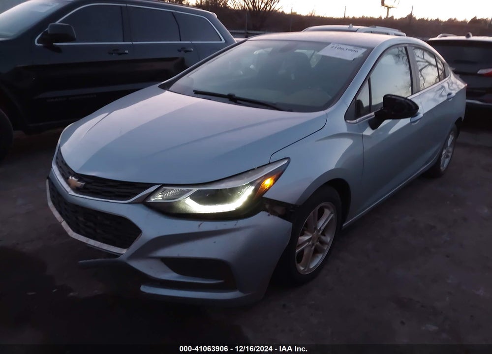 2017 CHEVROLET CRUZE LT AUTO VIN: 1G1BE5SM0H7189316