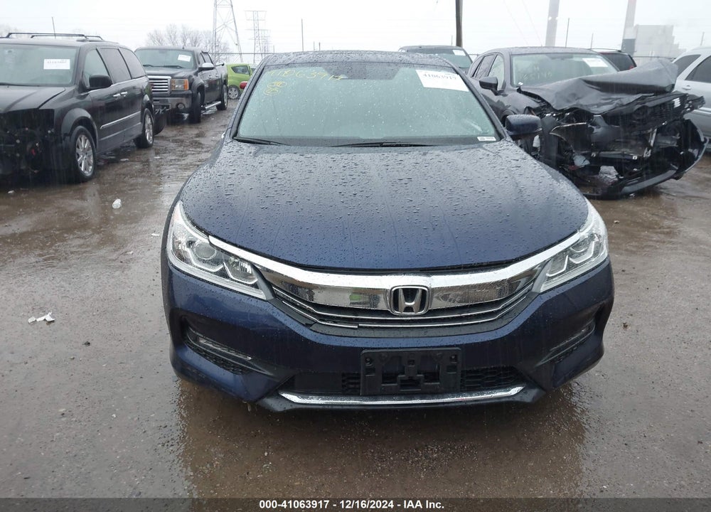 2016 HONDA ACCORD EX-L V-6 VIN: 1HGCR3F05GA009911