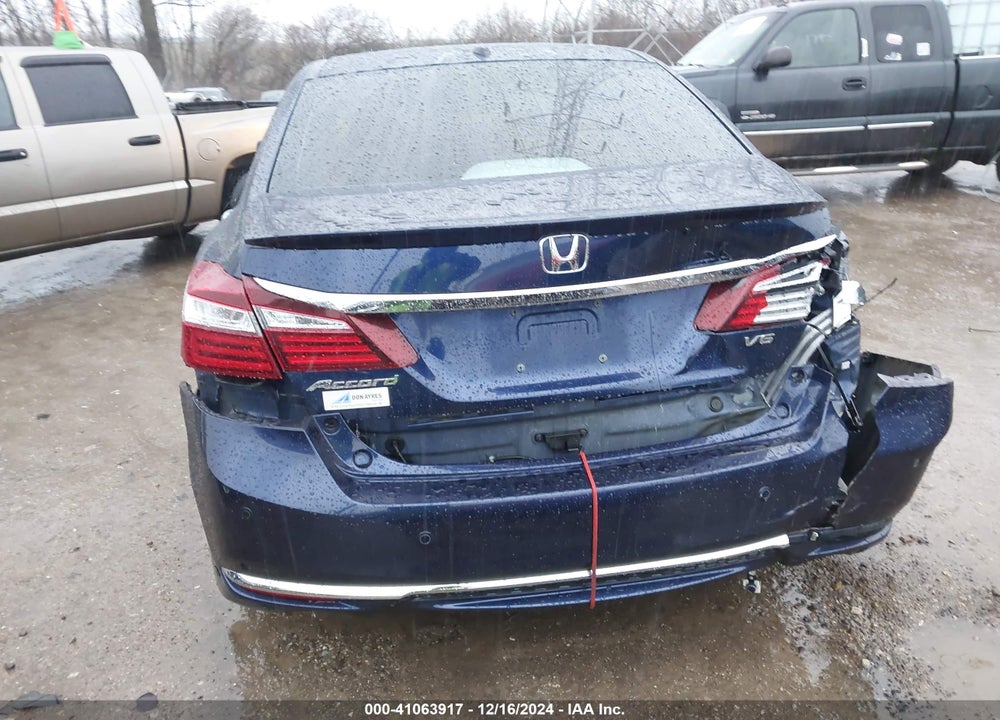 2016 HONDA ACCORD EX-L V-6 VIN: 1HGCR3F05GA009911