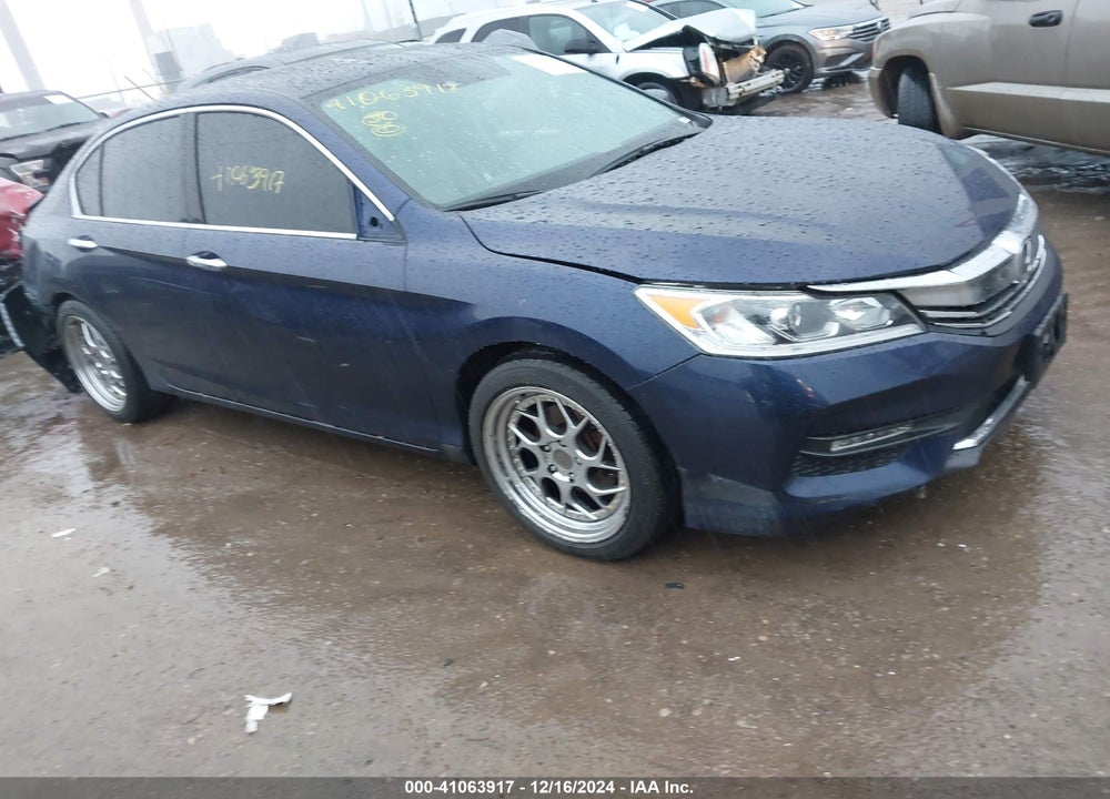 2016 HONDA ACCORD EX-L V-6 VIN: 1HGCR3F05GA009911