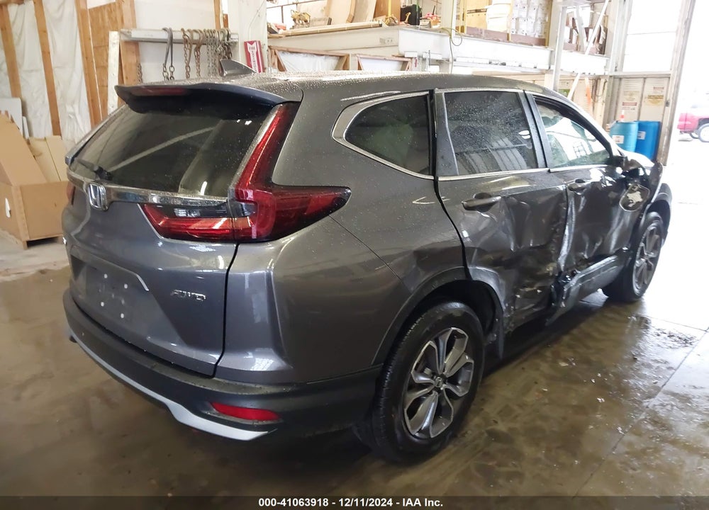 2022 HONDA CR-V AWD EX VIN: 2HKRW2H58NH613608