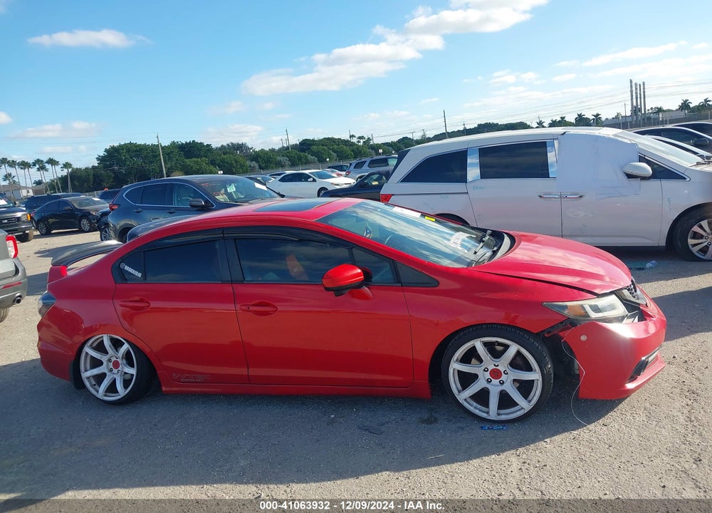 2015 HONDA CIVIC SI VIN: 2HGFB6E51FH701857