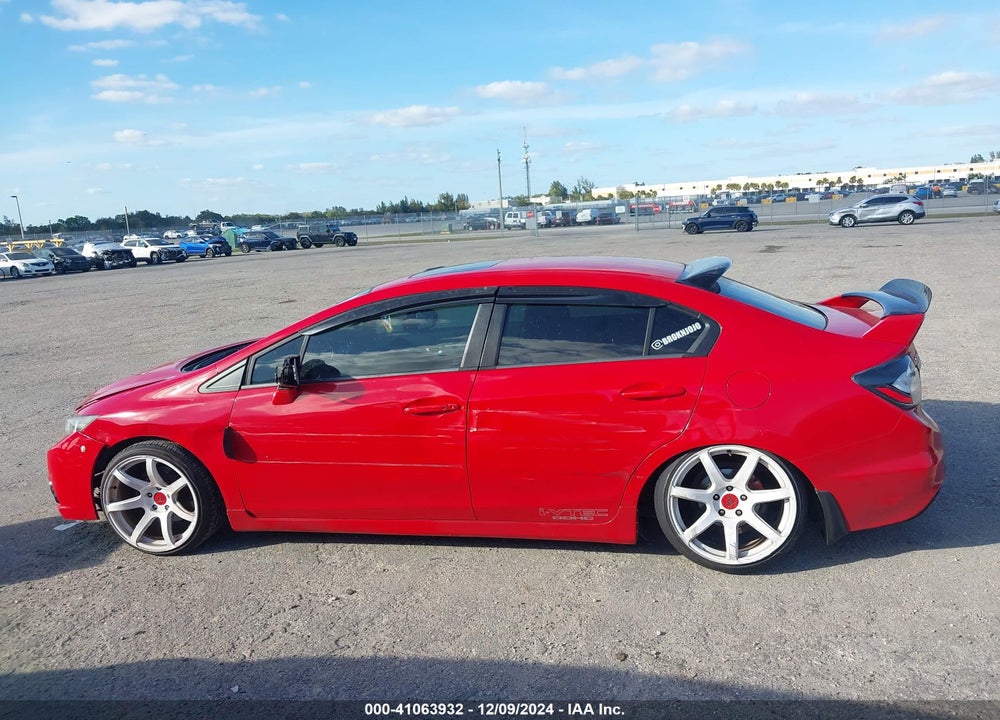 2015 HONDA CIVIC SI VIN: 2HGFB6E51FH701857