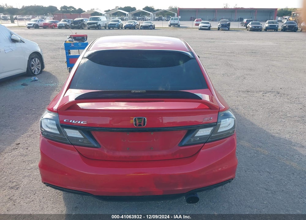 2015 HONDA CIVIC SI VIN: 2HGFB6E51FH701857