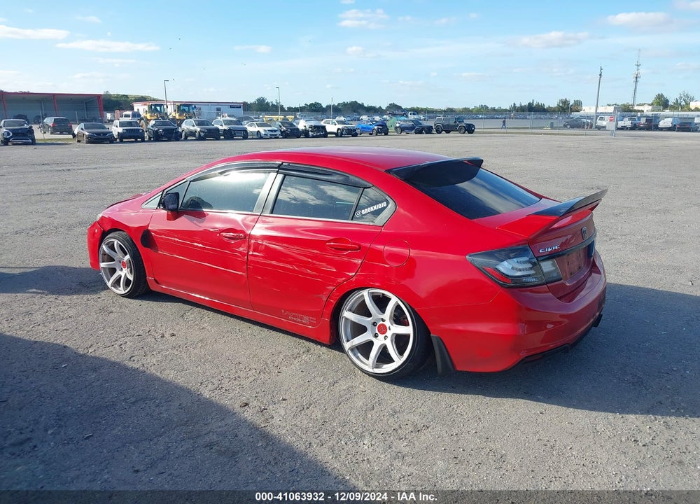 2015 HONDA CIVIC SI VIN: 2HGFB6E51FH701857