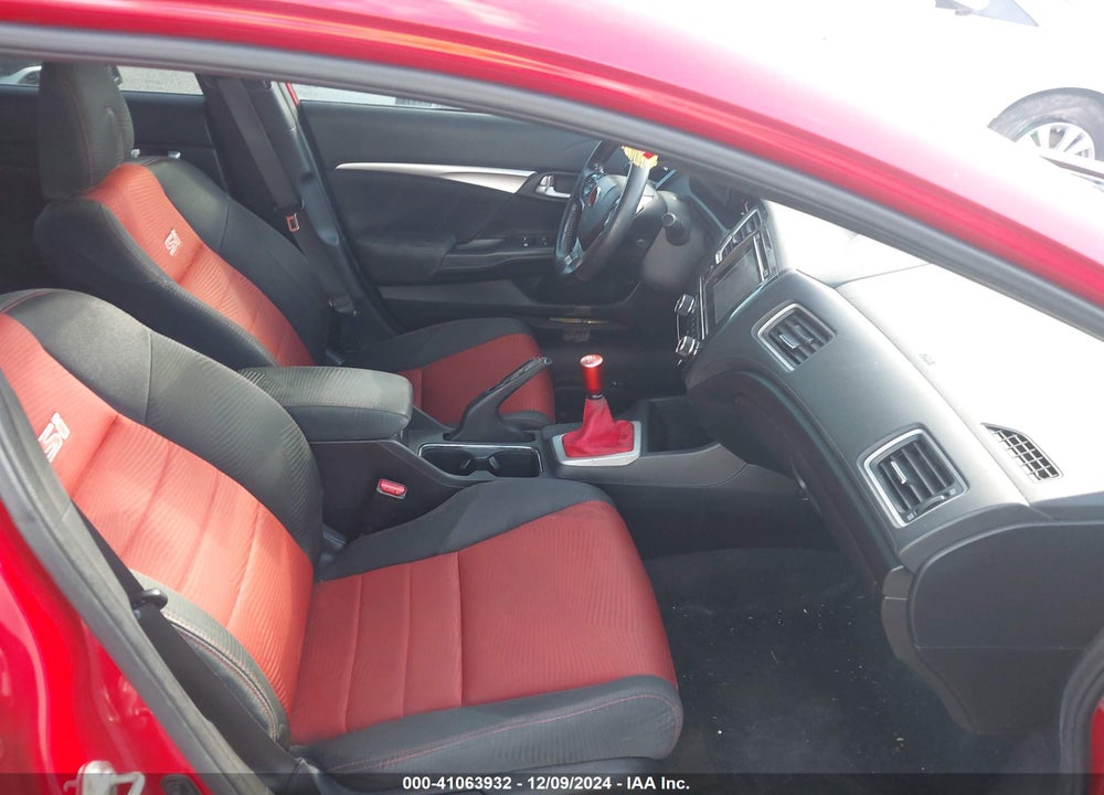 2015 HONDA CIVIC SI VIN: 2HGFB6E51FH701857