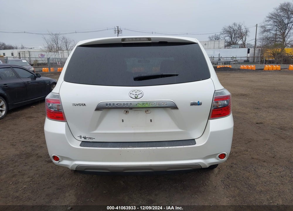 2008 TOYOTA HIGHLANDER HYBRID VIN: JTEEW41A982004000