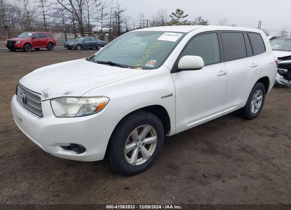 2008 TOYOTA HIGHLANDER HYBRID VIN: JTEEW41A982004000