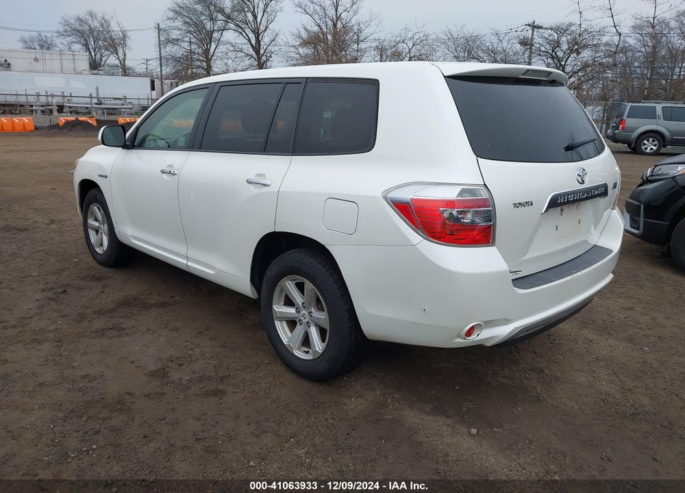 2008 TOYOTA HIGHLANDER HYBRID VIN: JTEEW41A982004000
