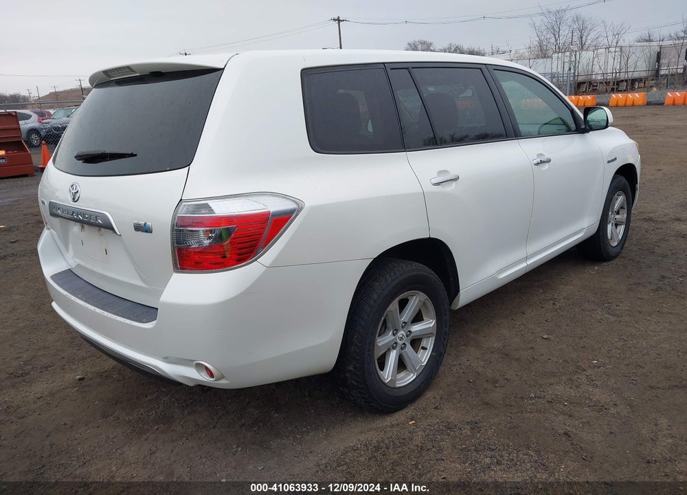 2008 TOYOTA HIGHLANDER HYBRID VIN: JTEEW41A982004000