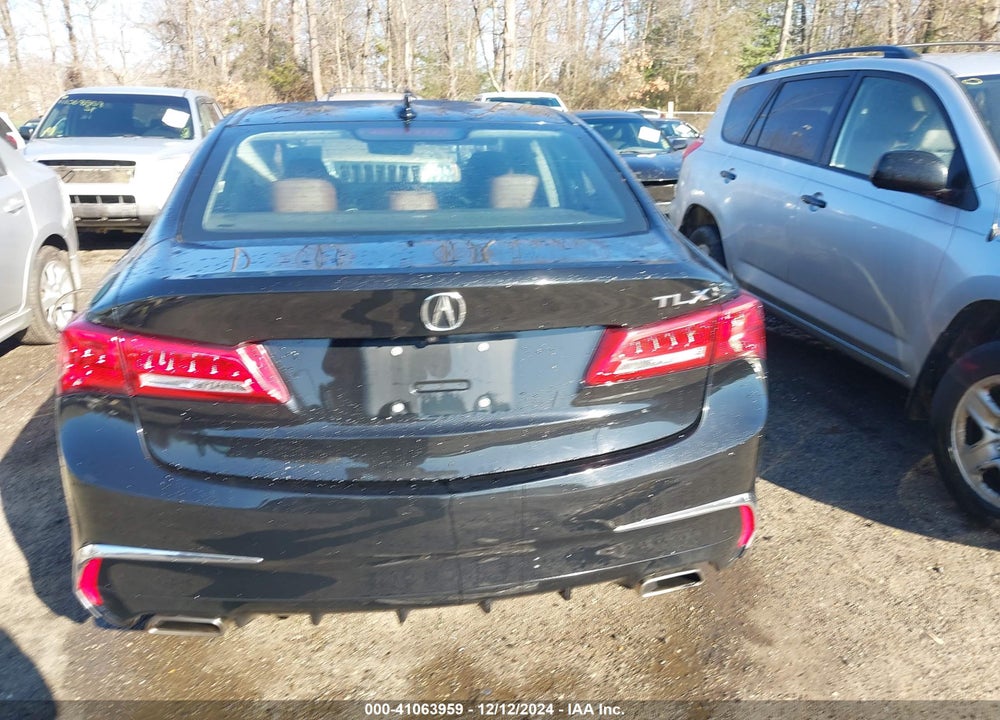2018 ACURA TLX TECH PKG VIN: 19UUB2F56JA009924