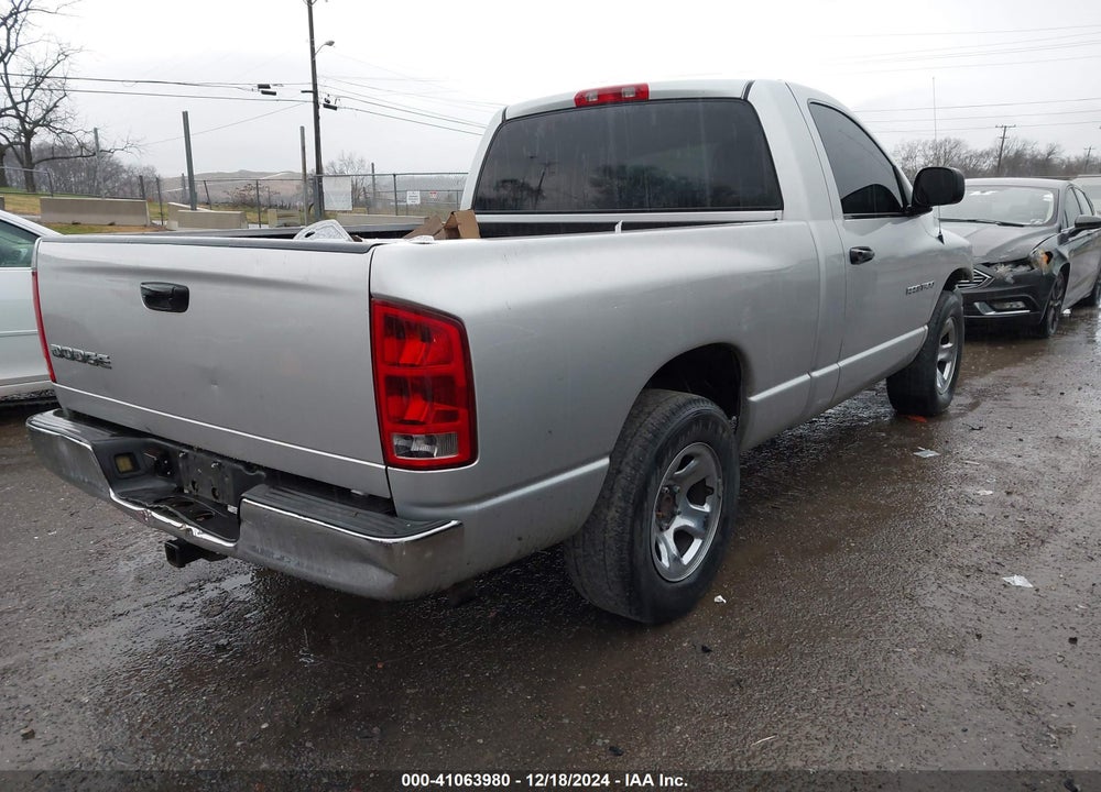 2004 DODGE RAM 1500 ST VIN: 1D7HA16N34J170089