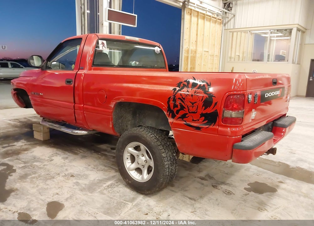 2001 DODGE RAM 1500 ST VIN: 1B7HF16Z71S200604