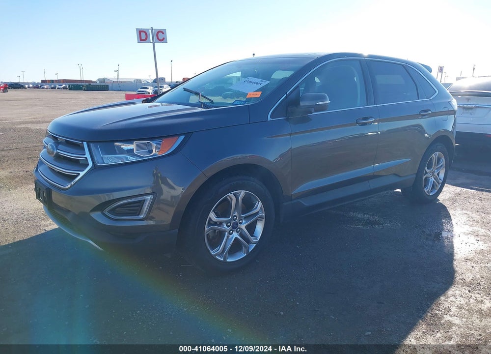 2018 FORD EDGE TITANIUM VIN: 2FMPK3K88JBB88517