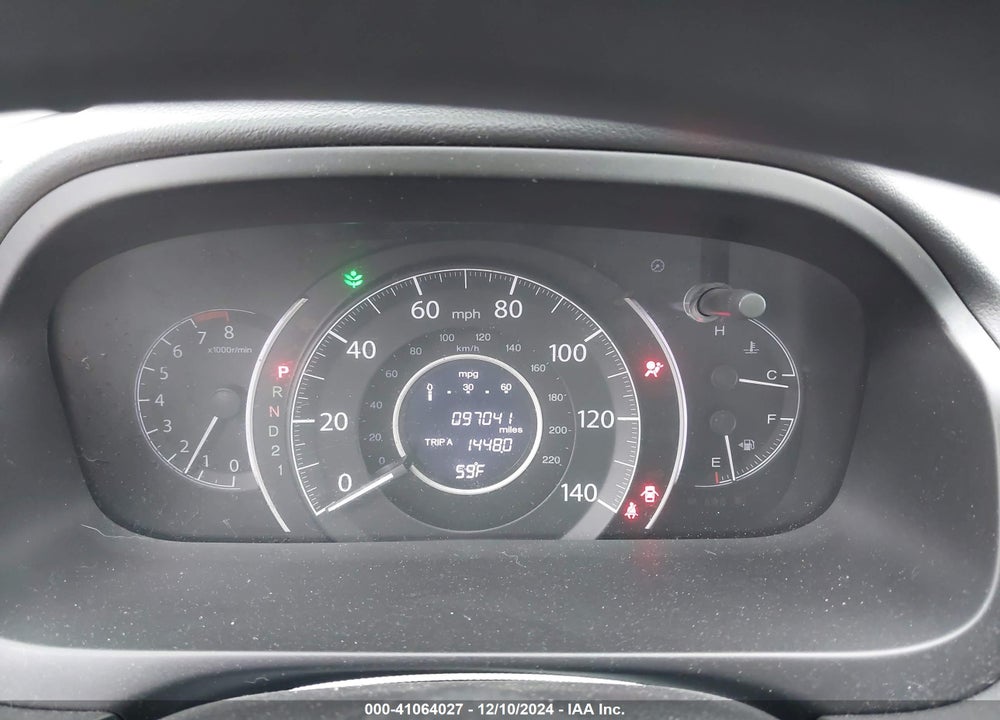 2012 HONDA CR-V EX VIN: 2HKRM4H55CH614889