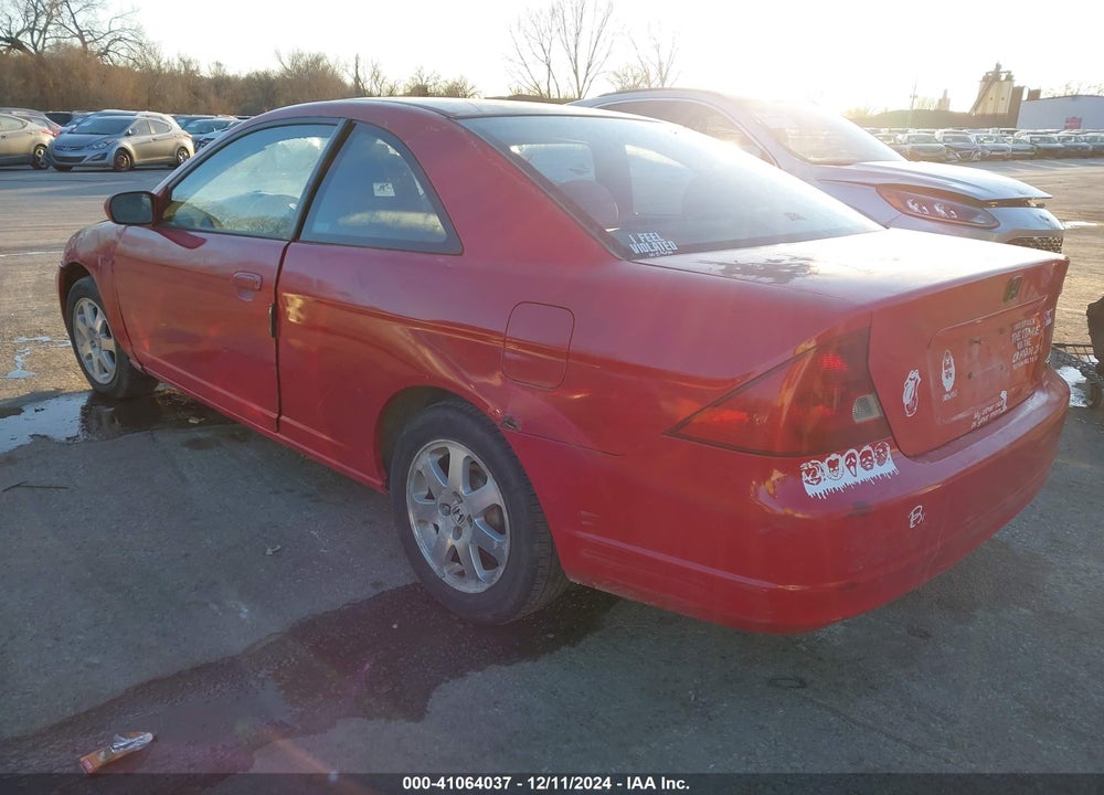 2003 HONDA CIVIC EX VIN: 1HGEM22993L074104