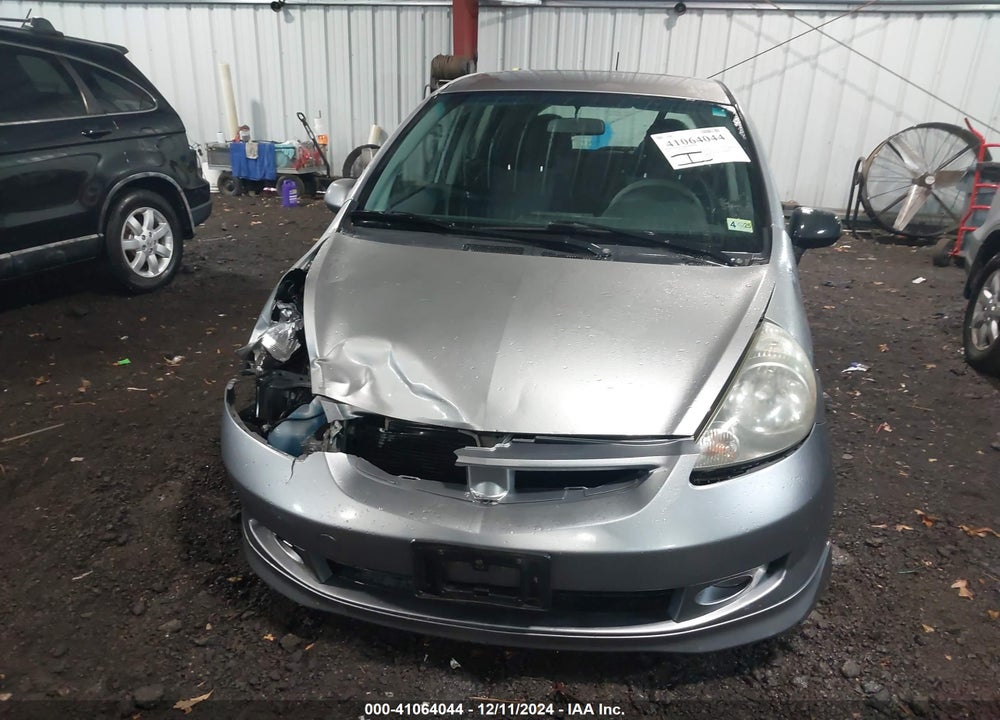 2007 HONDA FIT SPORT VIN: JHMGD376X7S042395