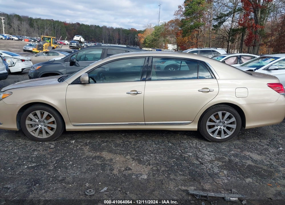 2011 TOYOTA AVALON LIMITED VIN: 4T1BK3DB3BU425946